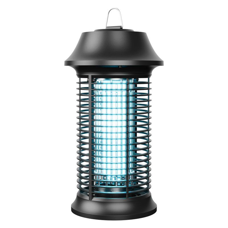 Efficient 360-Degree Insect Attraction and High-Voltage Grid