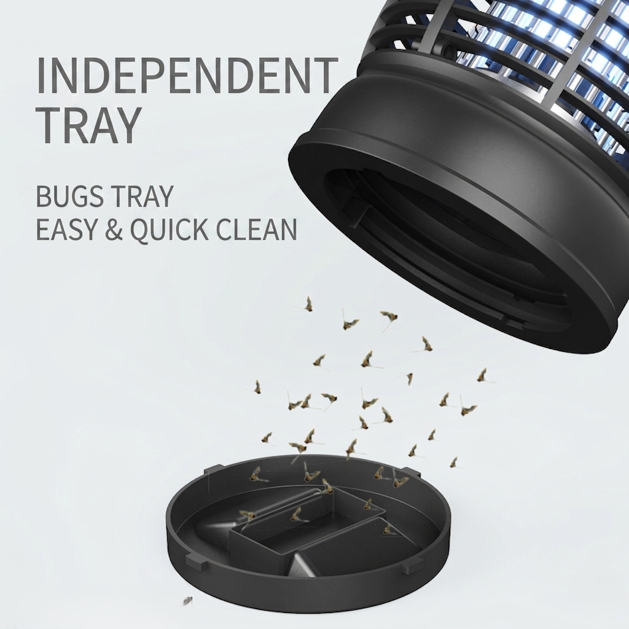Detachable High-Capacity Tray for Easy and Fast Maintenance
