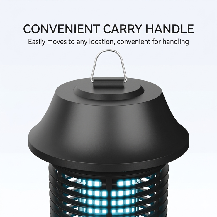 Soft Ambient LED Light combined with Powerful Insect Control