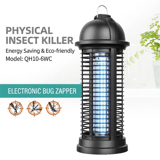 Kolma 6W Classic Dome Indoor Bug Zapper (QH10-6WC) UV mosquito trap image