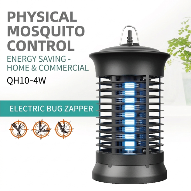 QH10-4W Portable 4W Electronic Bug Zapper Lantern