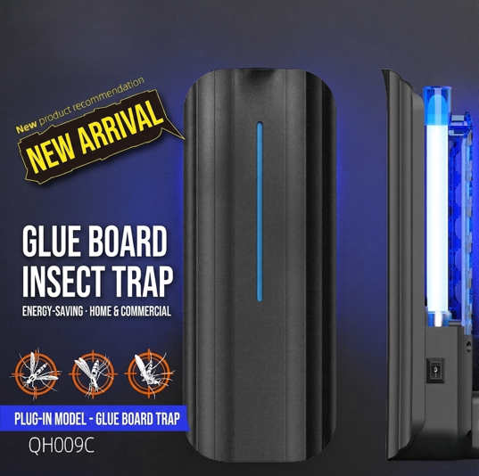 Professional Indoor Sticky Bug Zapper - Black Edition