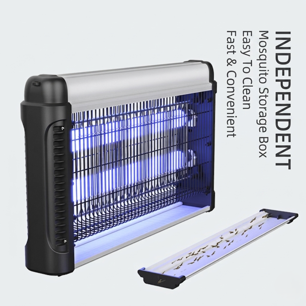 Black Heavy-Duty Insect Trap QH001 - Professional Grade Pest Control